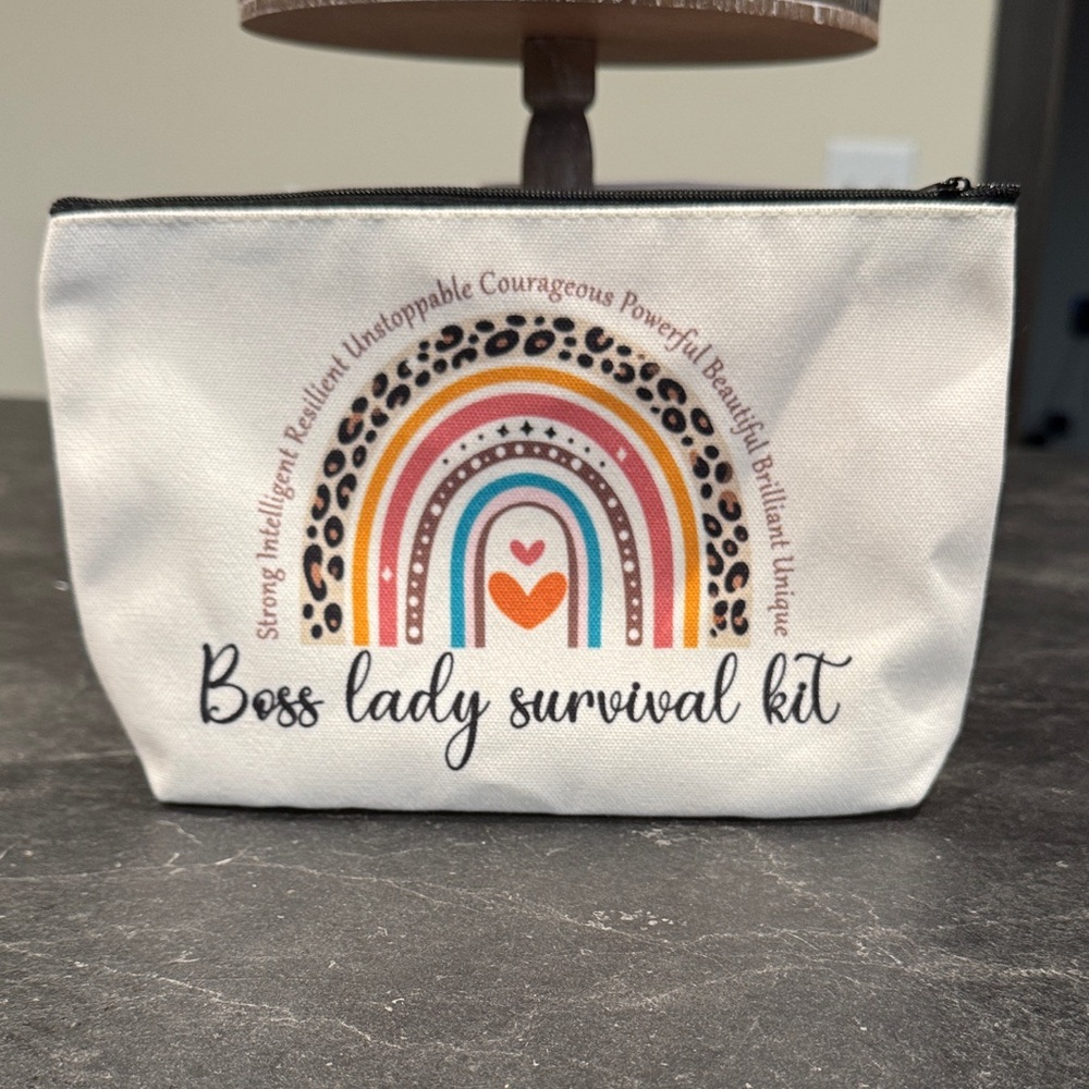 Boss Lady Survival Kit Pouch NWOT